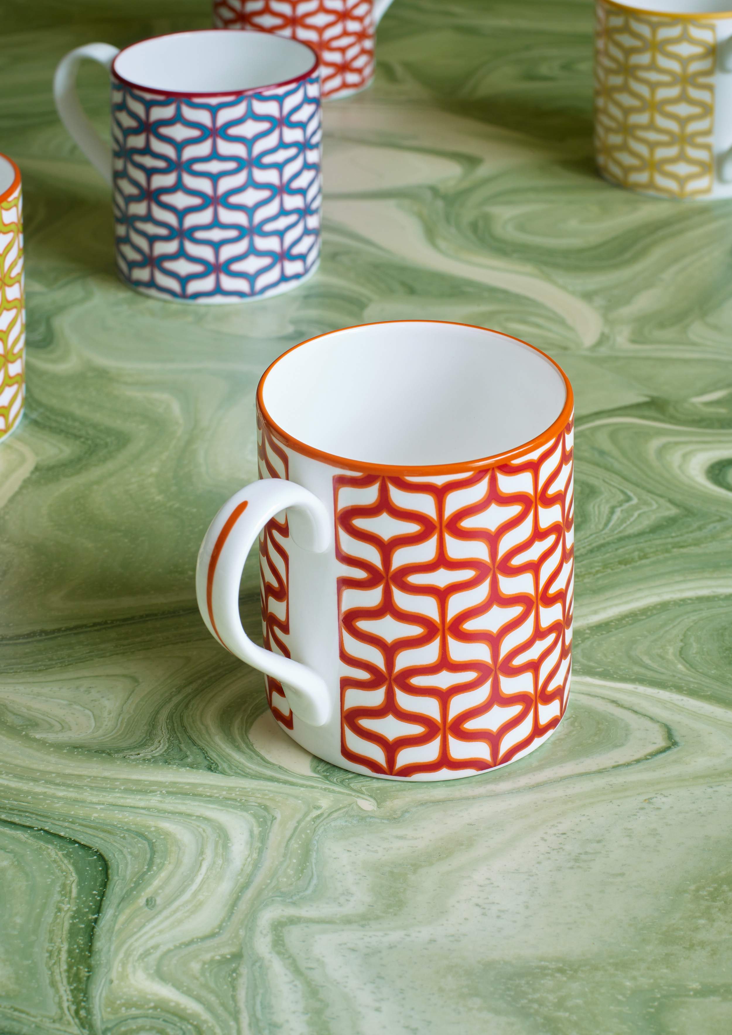 Tea lover - set of six mugs