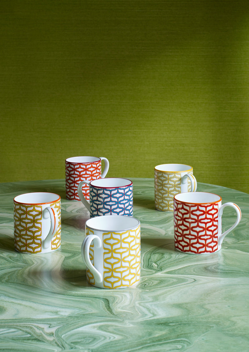 Tea addict - Set of 12 Mugs
