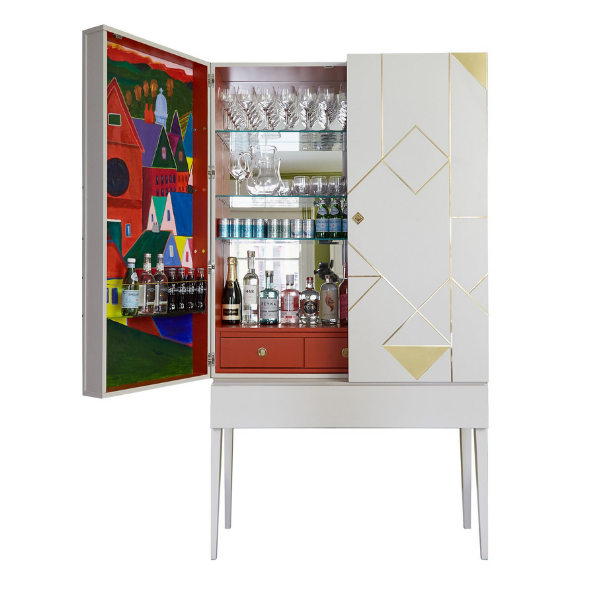 Geometric Drinks Cabinet