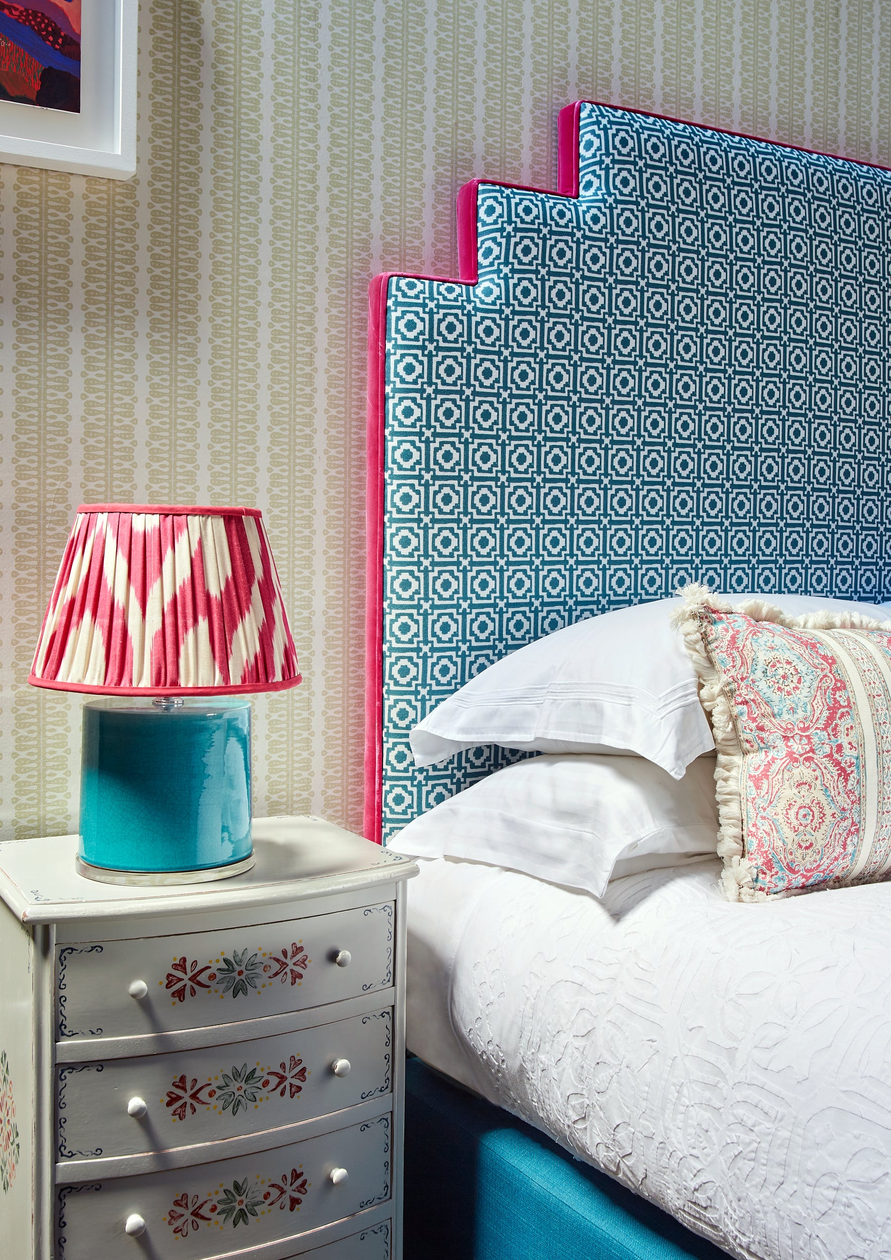 Hearts and Minds Wallpaper in Sage