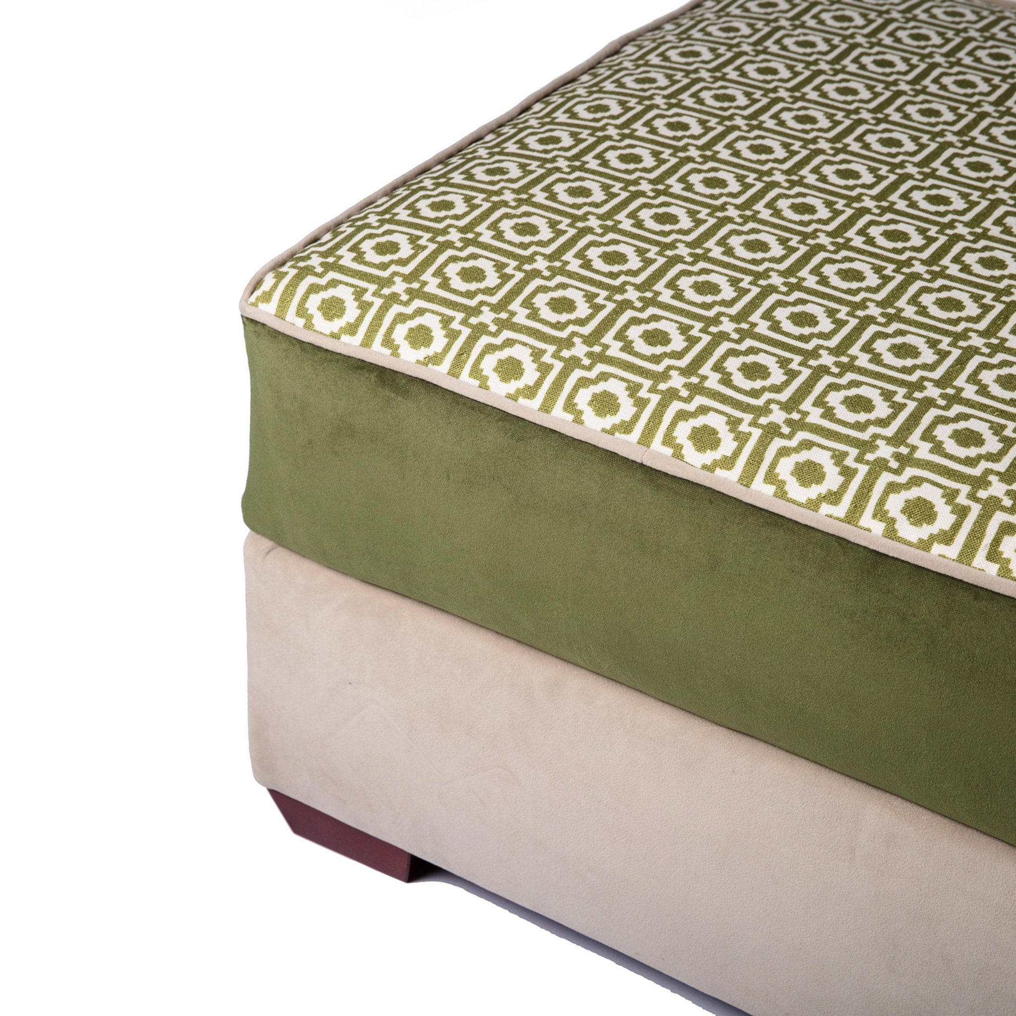 Norfolk Ottoman - Peridot Alotablot